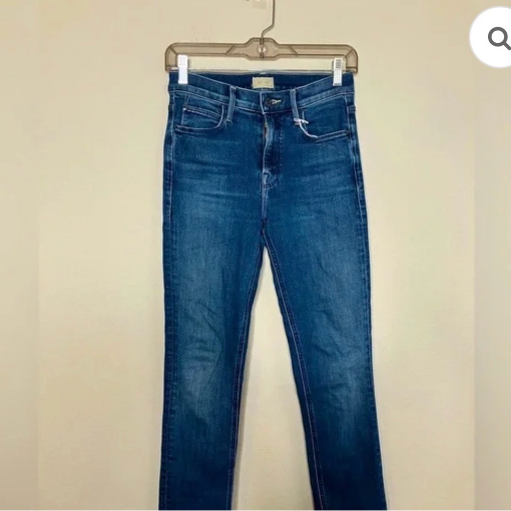MOTHER The Mid Rise Dazzler ankle Denim Jeans